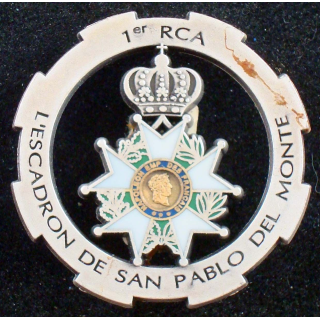 1° régiment de chasseurs d'Afrique Arthus Bertrand poinçon