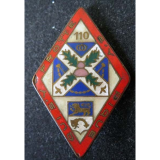 110° régiment d'infanterie losange qui s' frotte s'y pique Chobillon