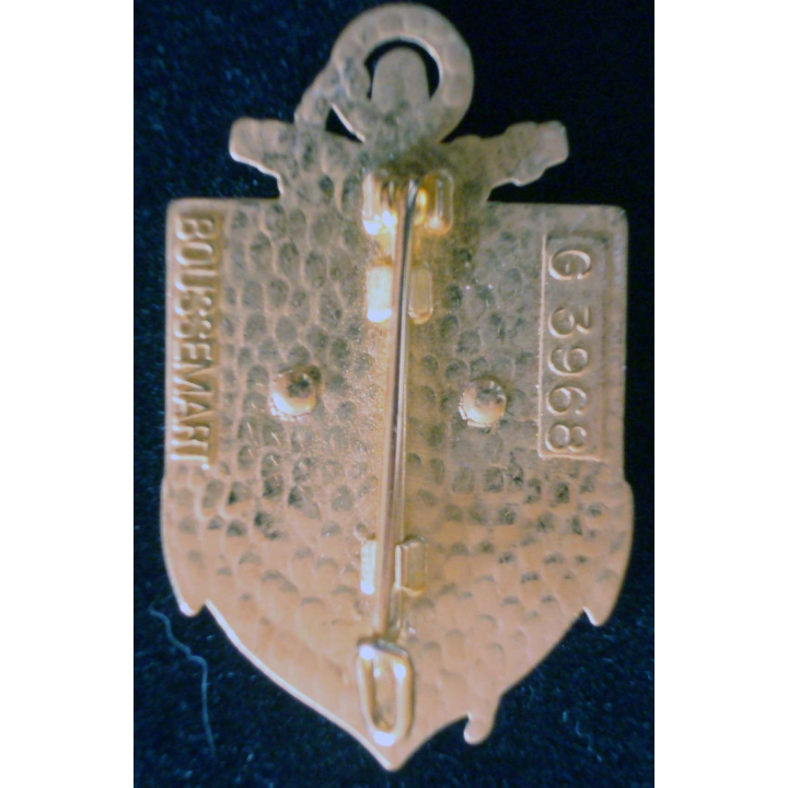 insigne métallique du 9°BIMA Boussemart G. 3968