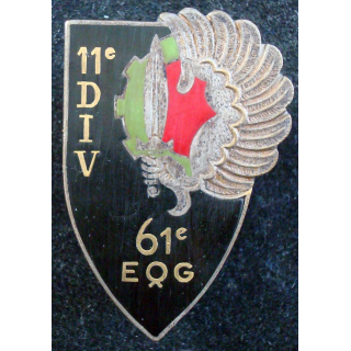 61° EQG 11° DIV 61° escadron de quartier général division parachutiste