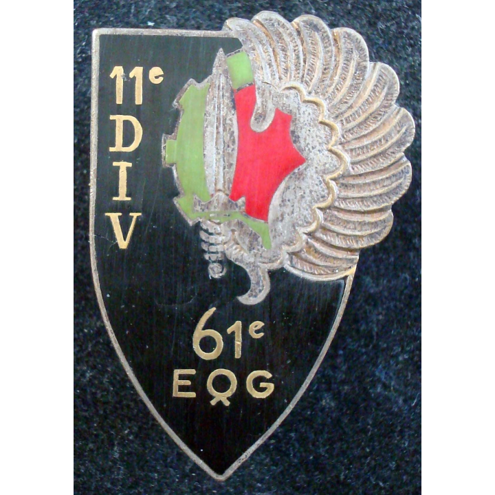 61° EQG 11° DIV 61° escadron de quartier général division parachutiste