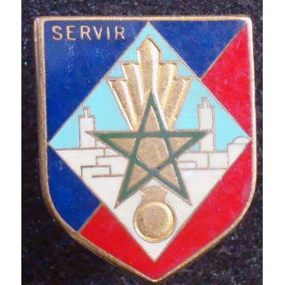 écu de la 12° légion de gendarmerie mobile du Maroc Drago Paris