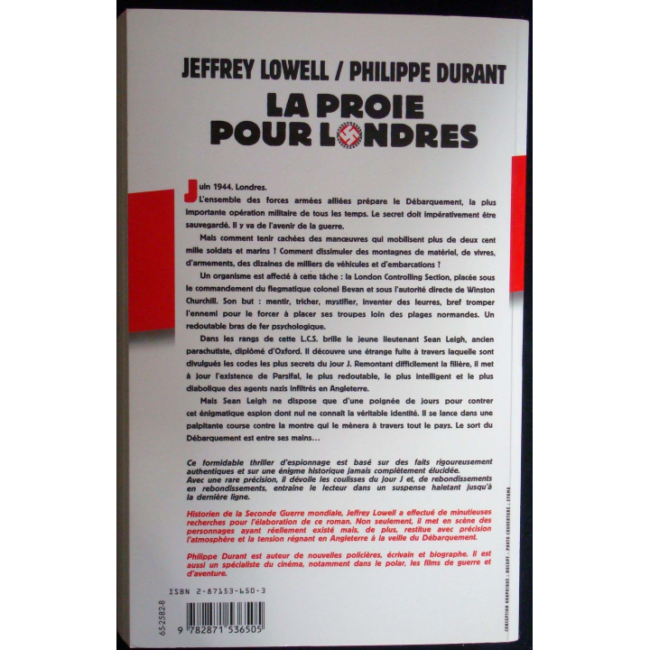La proie pour Londres