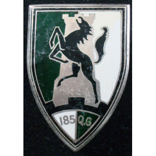 Insigne de la 185° cie de QG (transport) Drago Paris H. 627.