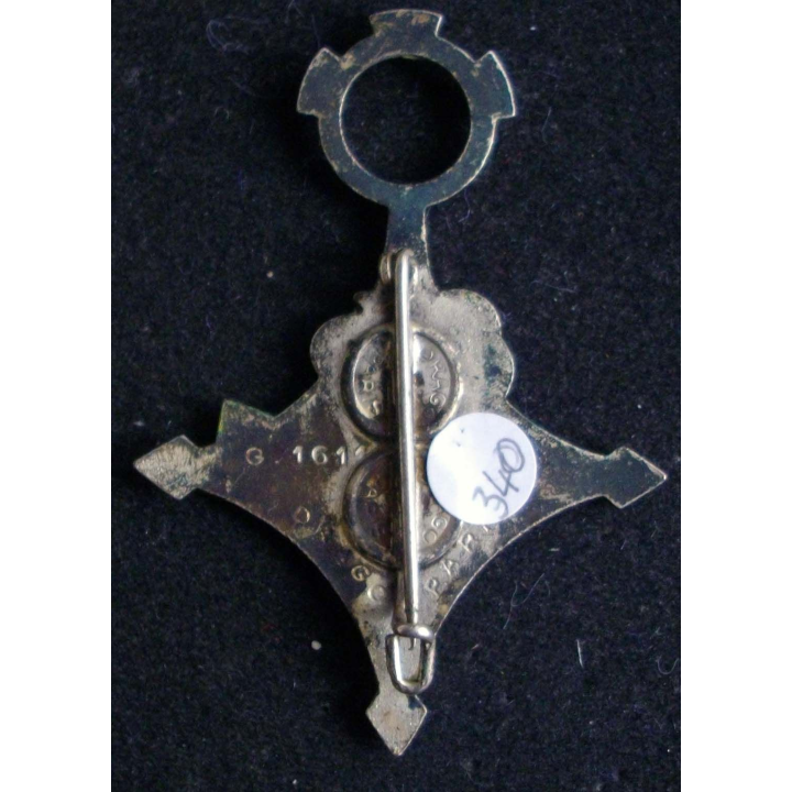 Insigne métallique de la 112° QG de fabrication Drago G. 1611