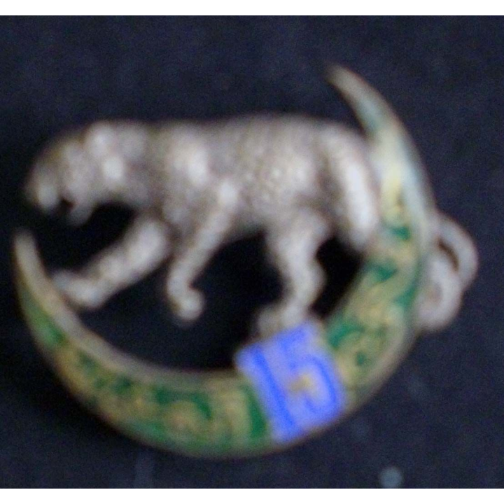 15° régiment de tirailleurs algériens 39 mm de largeur en émail