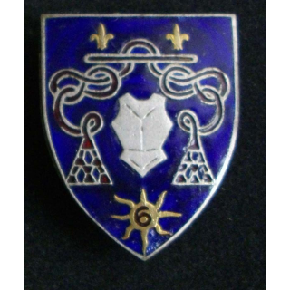 6° régiment de cuirassiers Arthus Bertrand Paris écu