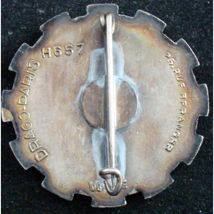 Insigne du Centre d’Instruction et d’Organisation du Train TOA H. 657
