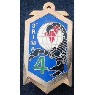Insigne des EFAO 4° Cie - 3° Régiment d'Infanterie de Marine DELSART