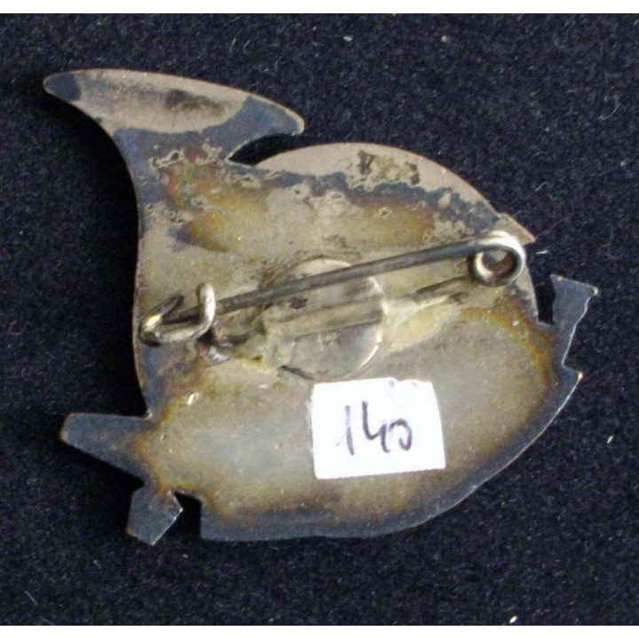 7° régiment de chasseurs Drakkar Arthus Bertrand Paris en émail