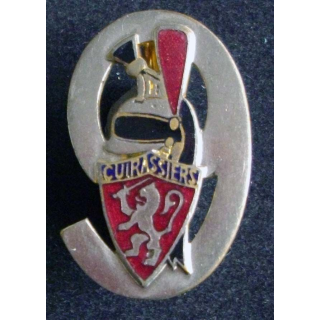 9° régiment de cuirassiers ABPD bandeau doré et noir