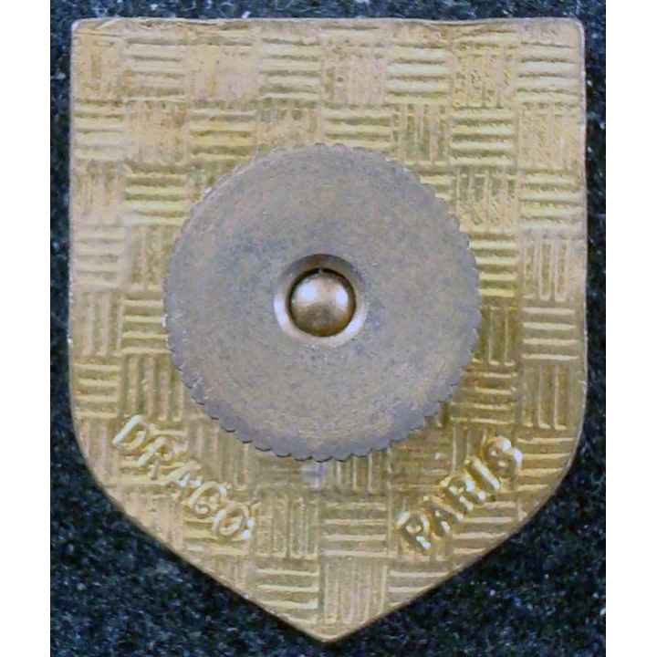 écu de l'assistance technique de la gendarmerie au Dahomey Drago