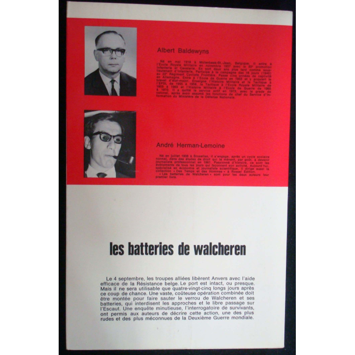 Les batteries de Walcheren