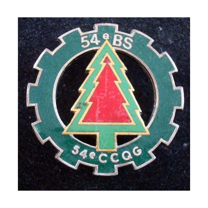 54° BS 54° Bataillon des Services- 54° CCQG DRAGO PARIS G. 1588
