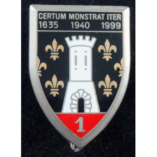1° cuirassiers 3 dates St Wendel 1961 - 1999 Arthus Bertrand n° 292