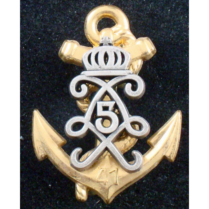 insigne du 3° escadron du 5° dragons en Guadeloupe Arthus Bertrand