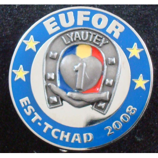 1° escadron du 4° régiment de chasseurs Est Tchad 2008 EUFOR