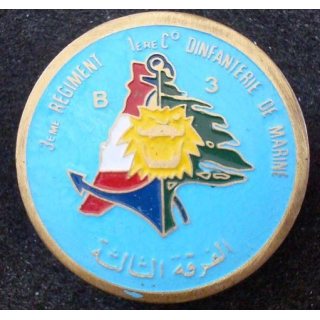 1° Cie section Bleu 3 du 3° Régiment d'Infanterie de Marine Liban
