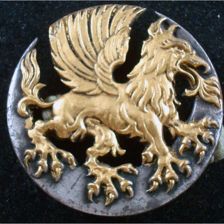 insigne de béret du commando de chasse 133 (griffon) du 23° Rgt spahis
