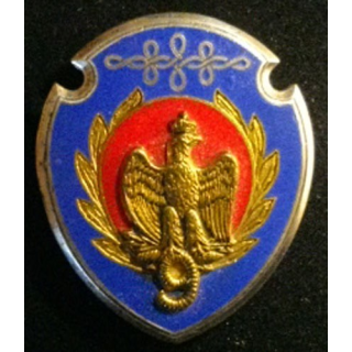 9° RH : insigne du 9° régiment de Hussards Drago G. 2026 émail
