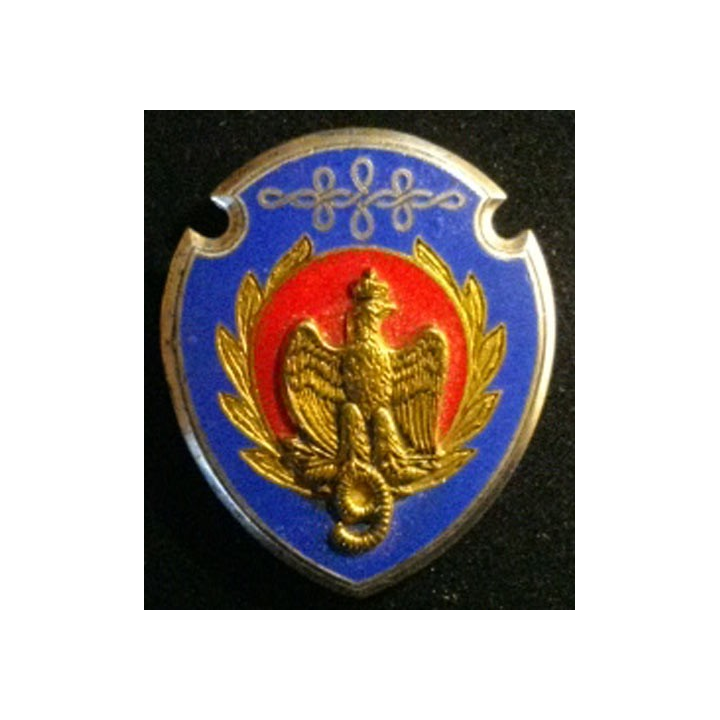 9° RH : insigne du 9° régiment de Hussards Drago G. 2026 émail