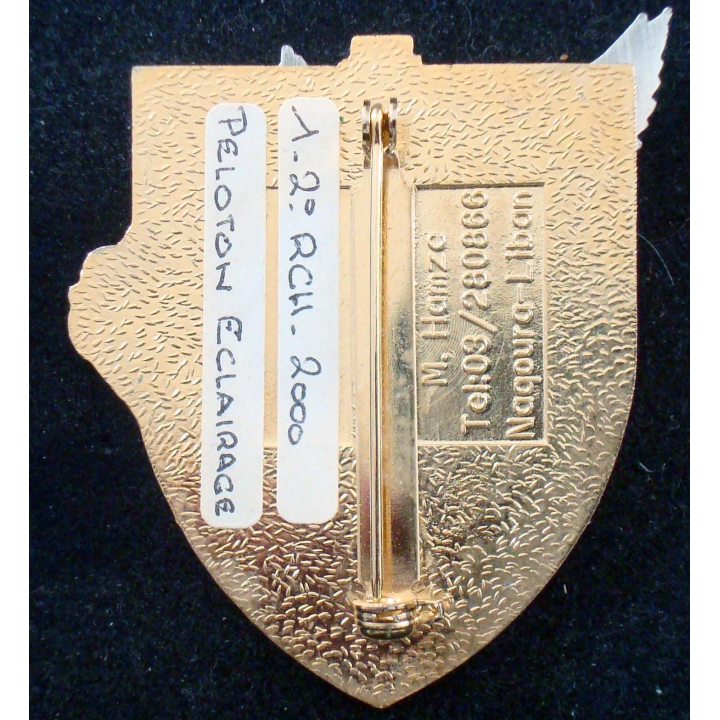 PER du 1° régiment de chasseurs Guyane 1999 - 2000 fabrication Hamze