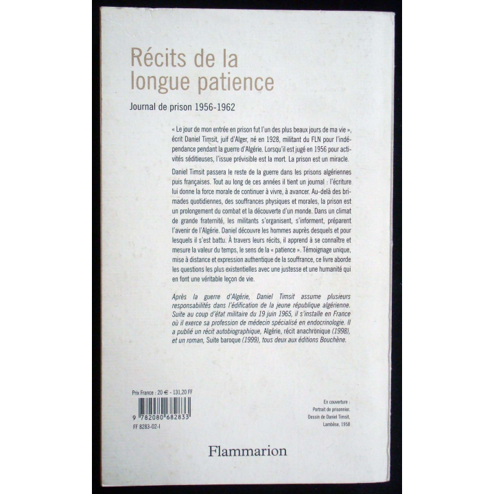 Récit de la longue patience