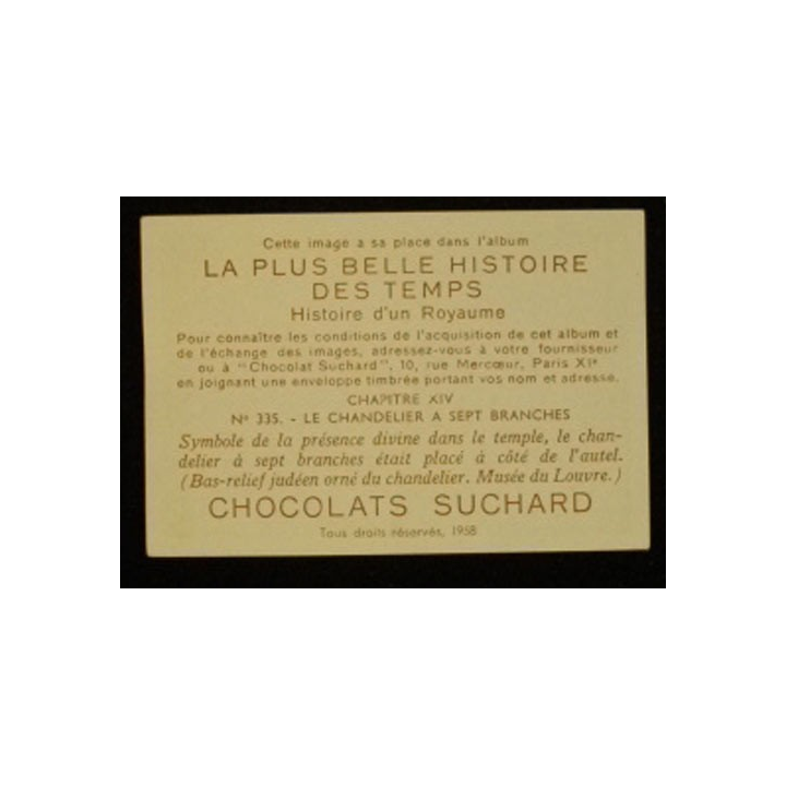 SUCHARD : HISTOIRE D'UN ROYAUME