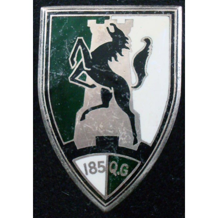 Insigne de la 185° cie de QG (transport) Drago Paris H. 627.