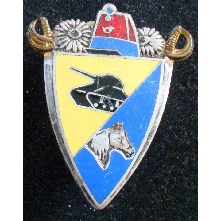 Amicale des anciens chasseurs d'Afrique en émail