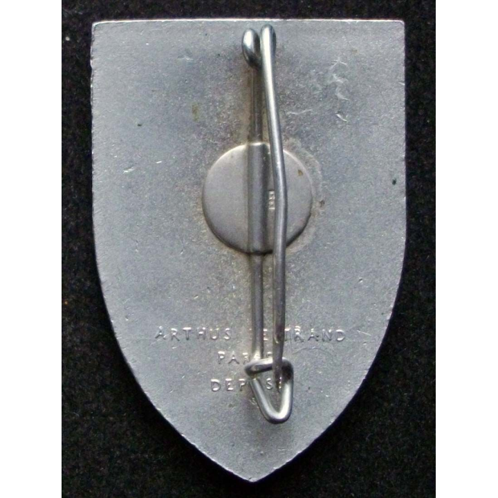 12° régiment de cuirassiers ABPD de 40 mm de hauteur en émail