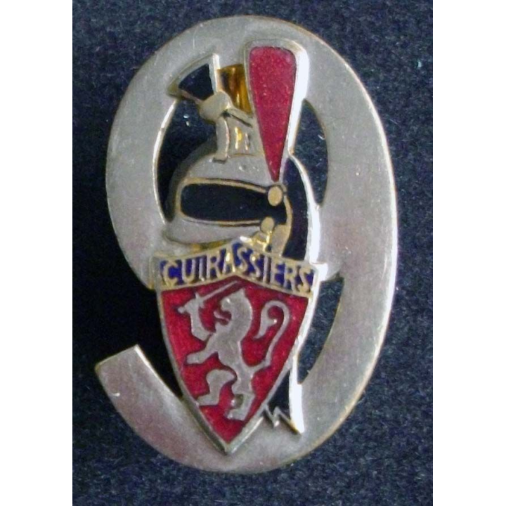 9° régiment de cuirassiers ABPD bandeau doré et noir