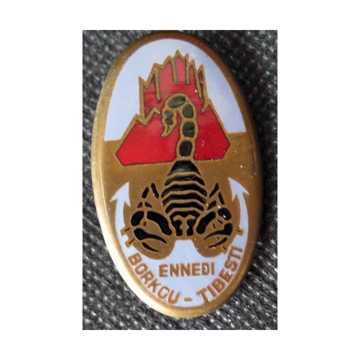 Groupe de Nomades de Borkou Tibesti Ennedi scorpion noir