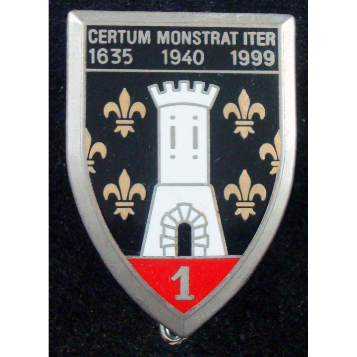 1° cuirassiers 3 dates St Wendel 1961 - 1999 Arthus Bertrand n° 292