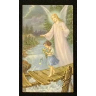 IMAGES PIEUSES : L'ANGE ET L'ENFANT