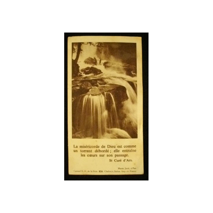 IMAGES PIEUSES : CITATION DU CURÉ D'ARS