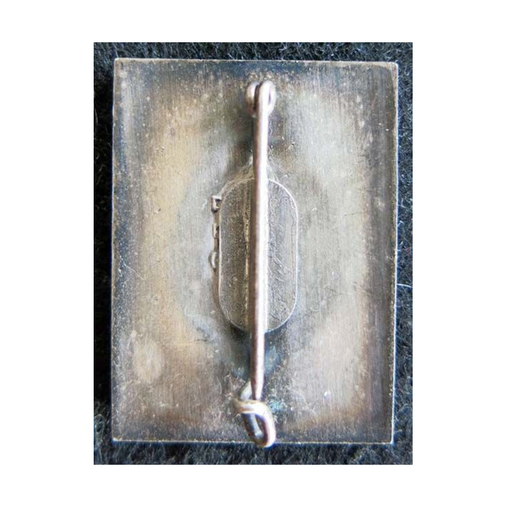 2° REI : insigne métallique du 2° régiment étranger d'infanterie boléro oblong