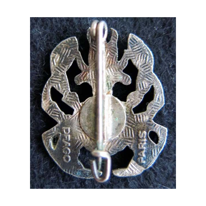 1° REC  : Insigne métallique du 1° groupement amphibie du 1° Régiment étranger de cavalerie de fabrication Drago émail