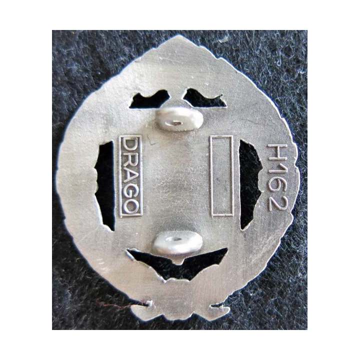 1° REC : insigne métallique du 1° régiment étranger de cavalerie de fabrication Drago H. 162