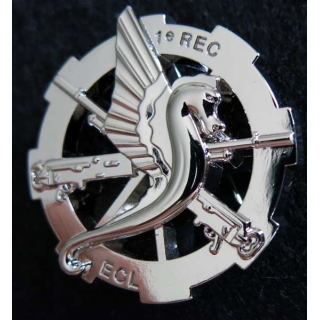 1° REC  : escadron de commandement logistique,du 1° Régiment étranger de cavalerie J.Y Ségalen chromé