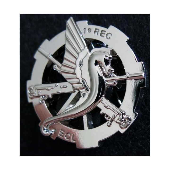 1° REC  : escadron de commandement logistique,du 1° Régiment étranger de cavalerie J.Y Ségalen chromé