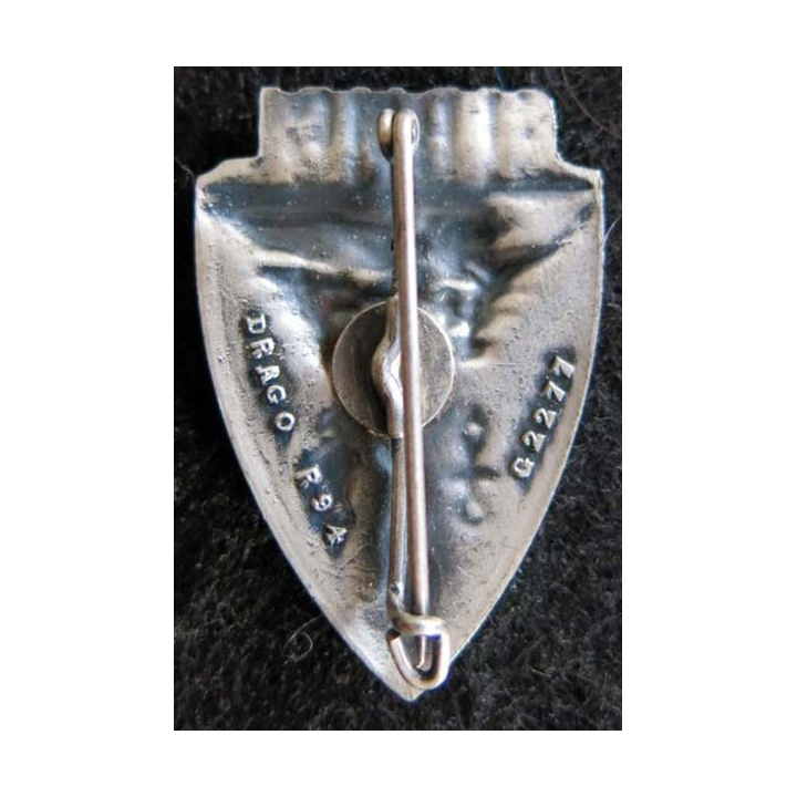61° BMGL : insigne métallique du 61° bataillon mixte génie légion de fabrication Drago G. 2277