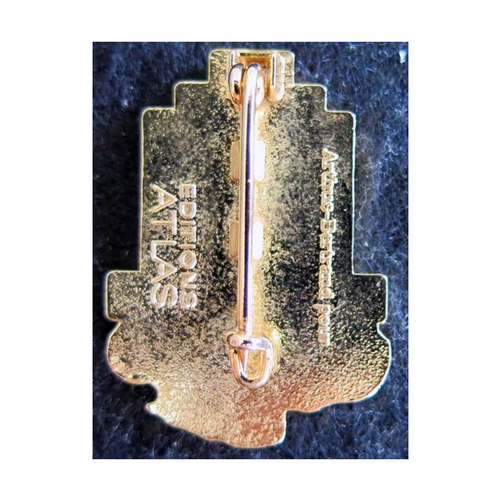 13° DBLE : insigne métallique de la 13° demi brigade de la légion étrangère réalisé par Arthus Bertrand pour les Editions Atlas
