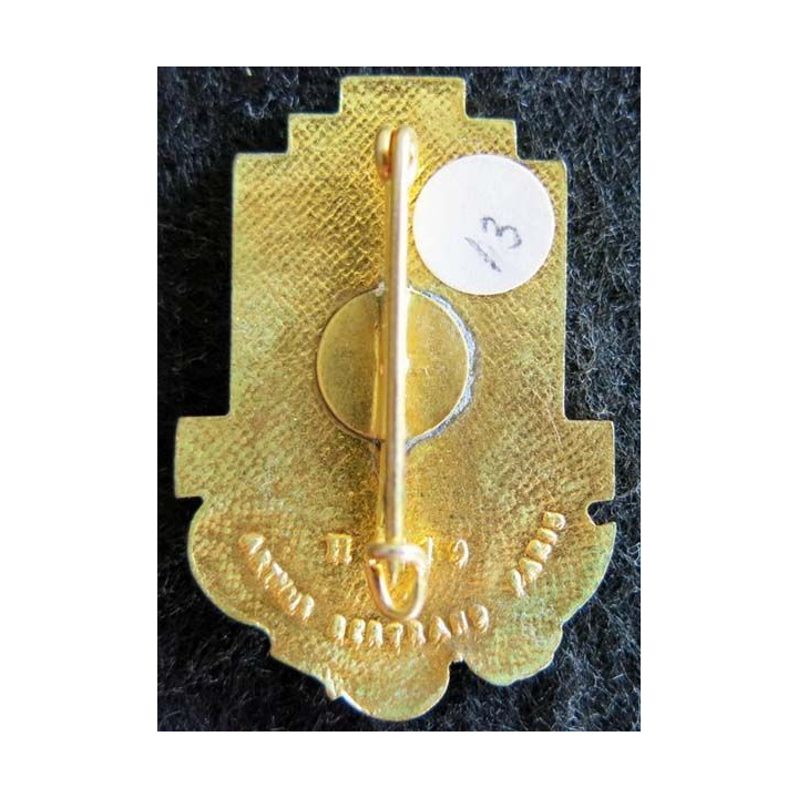 13° DBLE : 13° demi brigade de la légion étrangère Arthus Bertrand Paris H. 119 en émail