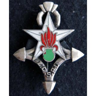 2° CSPLE : Insigne métallique de la 2° compagnie saharienne portée de Légion Étrangère de fabrication Drago Paris