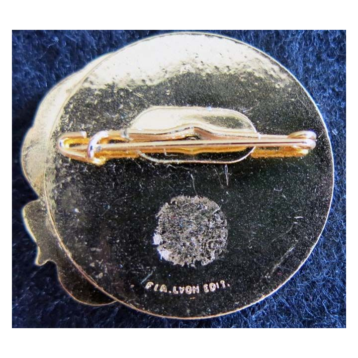 1° RE : insigne métallique compagnie des services de la Légion Étrangère du 1°régiment étranger fabrication FIA