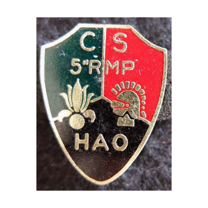 5° RMP : compagnie de soutien du 5° régiment mixte du Pacifique Hao Drago