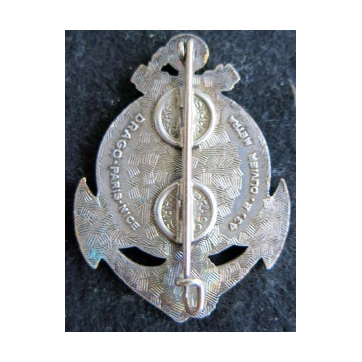 924° CSM : Insigne métallique de la 924° compagnie de supplétifs militaires des FTVN Drago O.M