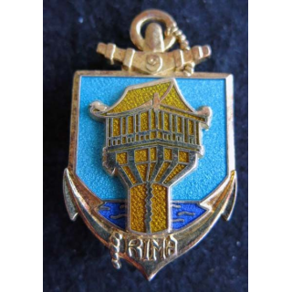 9° RIMA : 9° régiment d'infanterie de marine Promodis G. 3968 modèle prestige translucide doré