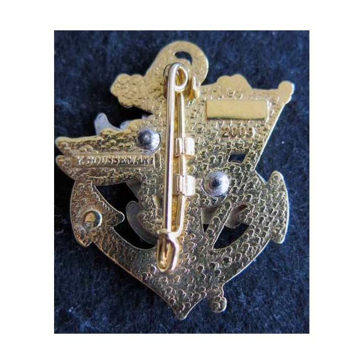 3° RIMA : Insigne métallique de la 5° Cie du 3° Régiment d'Infanterie de Marine de fabrication Boussemart 2003